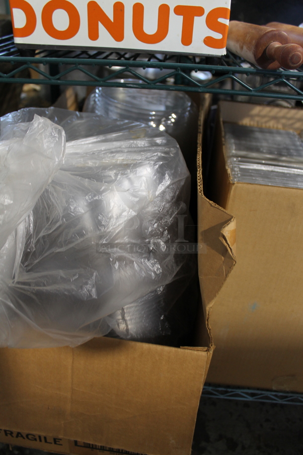 ALL ONE MONEY! Lot of Items on Shelving Unit Including Rolling Pins, Paper Products and Poly Pitchers. Does Not Include Shelving Unit. - Image 4 of 6