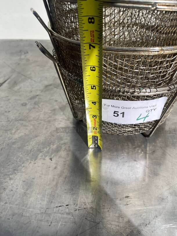 Commercial Round Frying Baskets NSF - Image 7 of 7