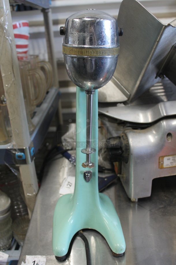 Metal Commercial Countertop Milkshake Mixer Machine. 120 Volts, 1 Phase. Tested and Does Not Power On - Image 1 of 10