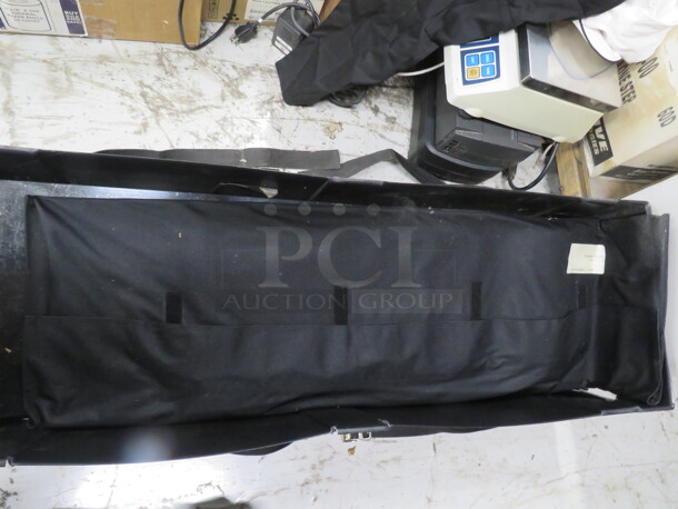 One Draper Carry Case With Cinefold Portable Projection Screens. 6-8 Ft. 40X14X11 - Image 3 of 4