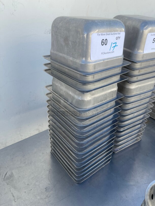 Nice! Commercial Stainless Steel Food Grade Containers NSF 1/4 Size