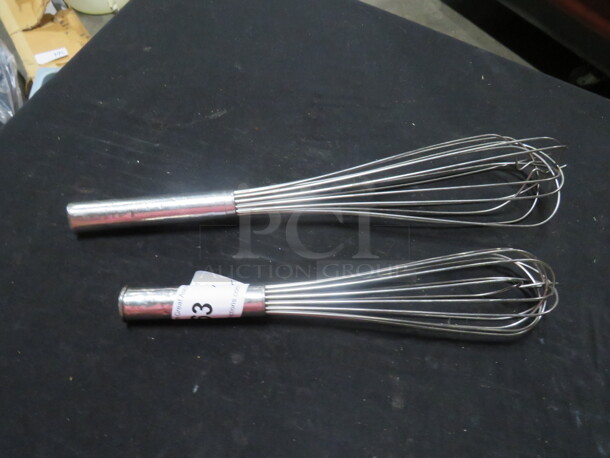 Assorted Stainless Steel Whip. 2XBID - Image 1 of 1