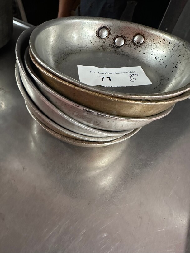 Commercial Stainless Steel Frying Pans NSF - Image 1 of 3