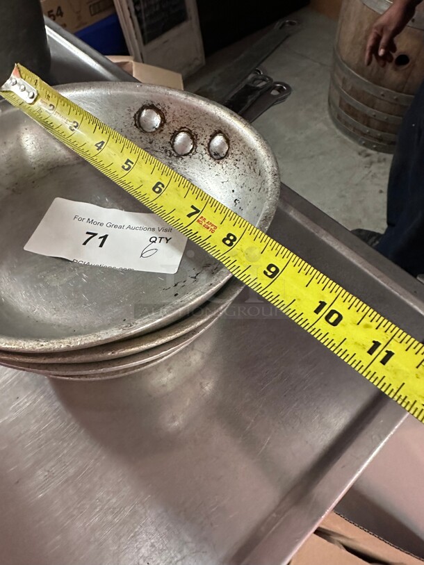 Commercial Stainless Steel Frying Pans NSF - Image 3 of 3