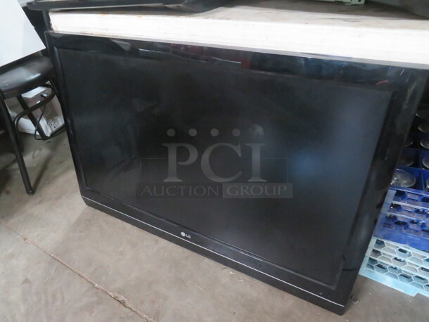 One LG 42 Inch Flatscreen TV. #42LCD7D. - Image 1 of 1