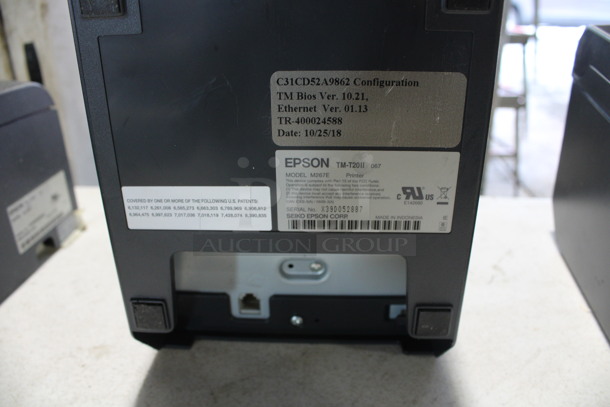 Epson Model M267E Receipt Printer. 5.5x7.5x6 - Image 4 of 4