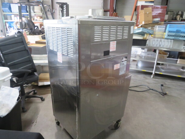 One Working Taylor Air Cooled 2 Flavor Twist Soft Serve Machine. Model# 339-27. 208-230 Volt. 1 Phase. 26X33X60 - Image 3 of 4