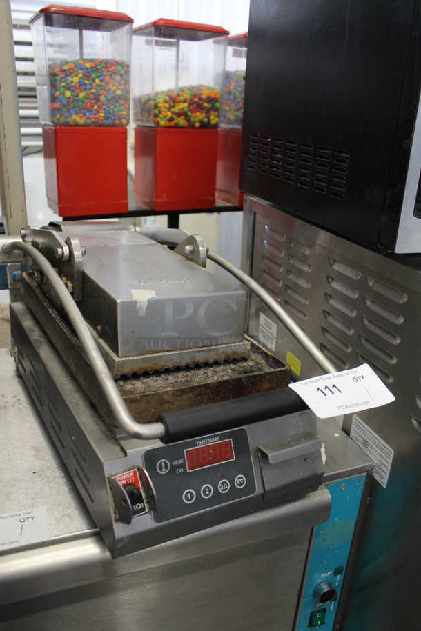 Star PGT7E Stainless Steel Commercial Countertop Electric Powered Panini Press. 120 Volts, 1 Phase. Tested and Working! - Image 2 of 4