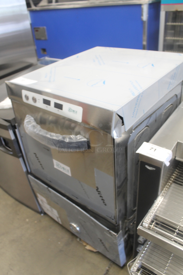 BRAND NEW SCRATCH AND DENT! 2022 Noble 495HTGW22 Stainless Steel Commercial Undercounter Glass Washer. 208-240 Volts, 1 Phase. - Image 3 of 6