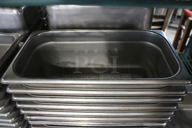 8 Stainless Steel 1/3 Size Drop In Bins. 1/3x6. 8 Times Your Bid! - Image 3 of 3