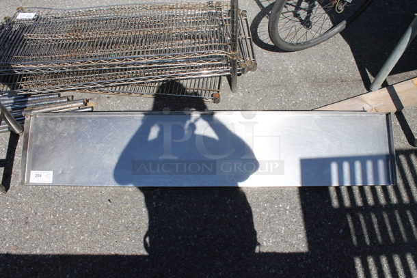 Stainless Steel Shelf. - Image 1 of 3