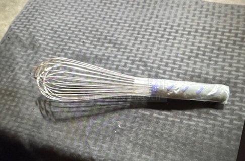 One NEW Vollrath 12 Inch Stainless Steel Whip. 