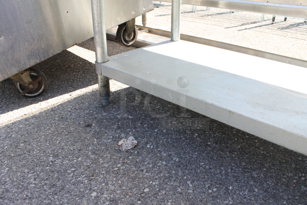 Stainless Steel Commercial Equipment Stand w/ Under Shelf. - Image 3 of 3