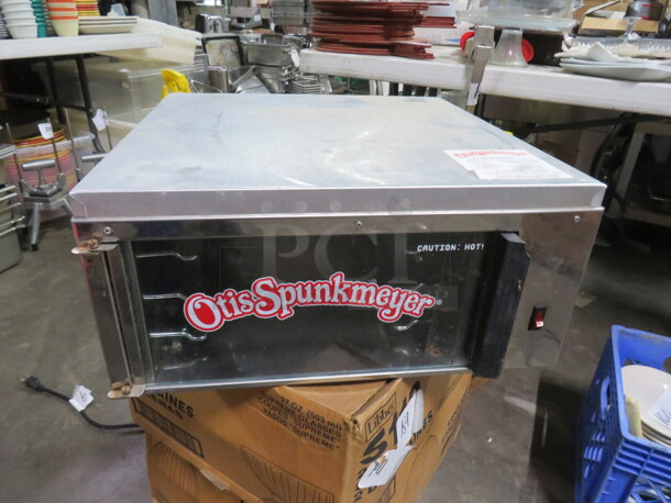 One Otis Spunkmeyer Convection Oven. Model# OS-1. 120 Volt.