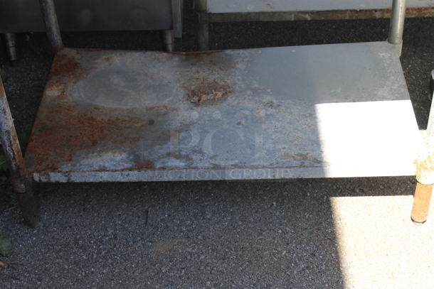 Stainless Steel Table w/ Metal Under Shelf. - Image 2 of 3