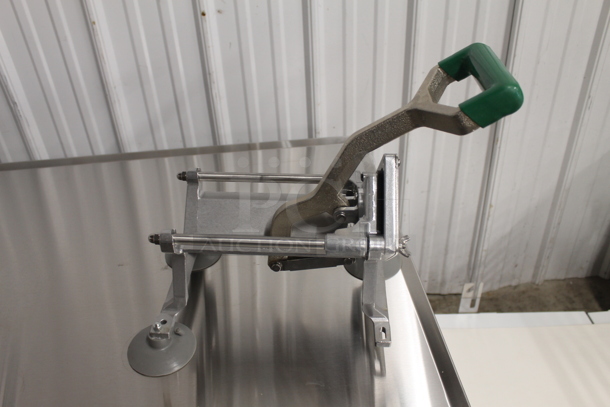 BRAND NEW SCRATCH AND DENT! Garde Stainless Steel Countertop Fry Cutter With Box. Tested And Working! - Image 7 of 9
