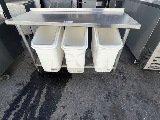 Commercial Stainless Steel Industrial Table - Image 2 of 2