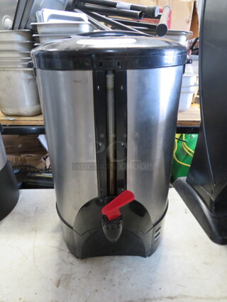 One Aroma 40 Cup Coffee Brewer. Model# ACU-40. 120 Volt. 