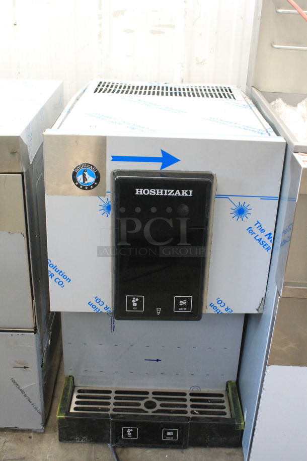 BRAND NEW SCRATCH AND DENT! 2023 Hoshizaki DCM-271BAH Stainless Steel Commercial Countertop Opti-Serve Ice Maker and Water Dispenser. 10 lb. Storage. 115 Volts, 1 Phase. - Image 1 of 7
