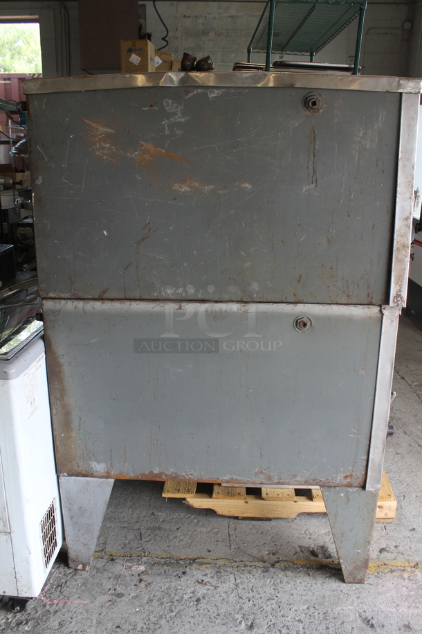 2 Bakers Pride Stainless Steel Commercial Propane Gas Powered Single Deck Pizza Ovens on Legs. Comes w/ Cooking Stones! 2 Times Your Bid! - Image 9 of 12