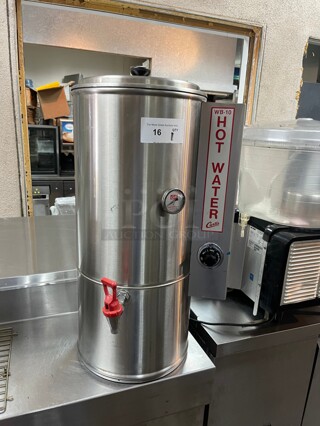 Working! Curtis (WB-10-12) - 10 gal Commercial Water Boiler 220 Volt 1 Phase NSF Tested and Working