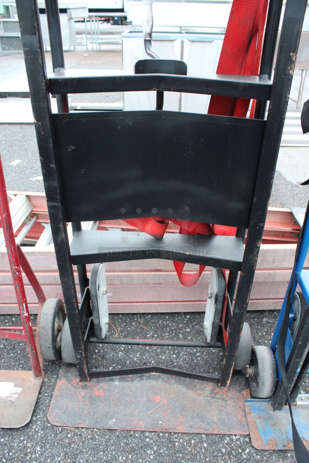 Black Metal Furniture Dolly Appliance Cart. 24x14x58 - Image 4 of 5