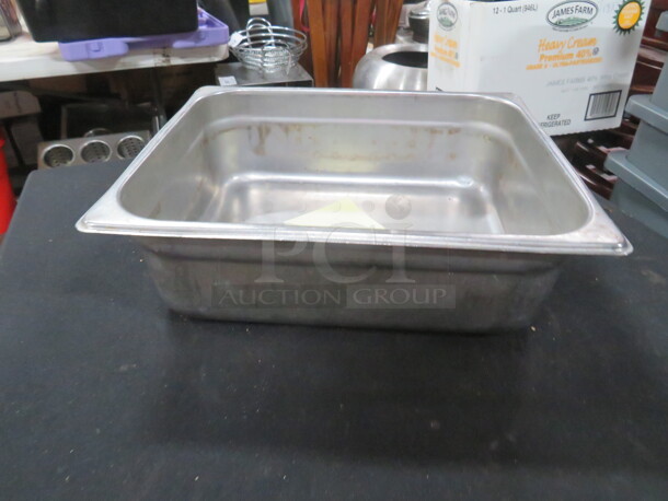 Half Size 4 Inch Deep Hotel Pan. 2XBID - Image 1 of 1