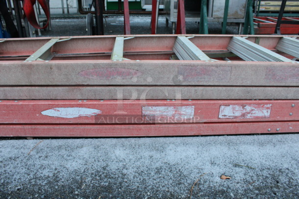2 Werner Orange 10' Ladders. 2 Times Your Bid! - Image 4 of 6