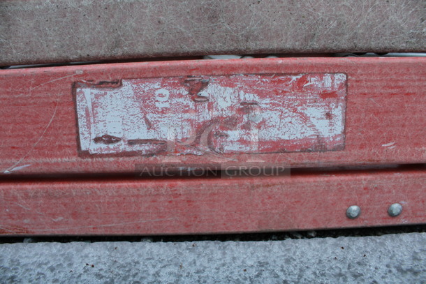 2 Werner Orange 10' Ladders. 2 Times Your Bid! - Image 5 of 6
