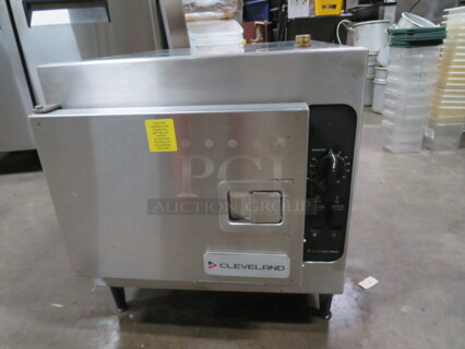 One SS Cleveland Electric Convection Steamer, With Manual. Model# 21CET8. 21X31X22.5. LOOKS NEW! $9591.00