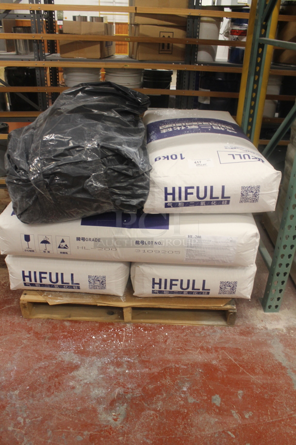 ALL ONE MONEY! PALLET LOT of Hifull Fumed Silica Bags. BUYER MUST REMOVE. - Image 1 of 4