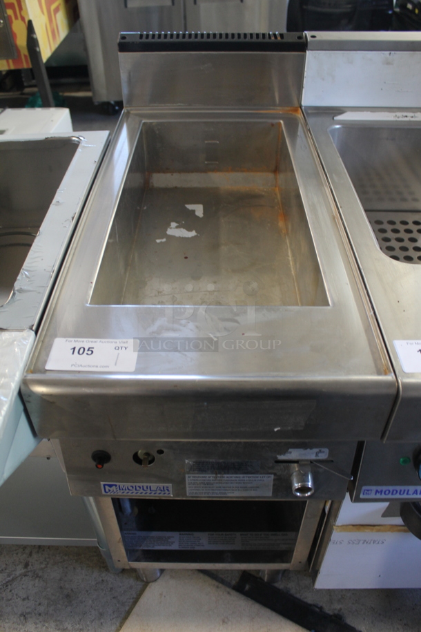 Modular 90/40 BMG Stainless Steel Commercial Gas Powered Pasta Cooker.  - Image 1 of 8