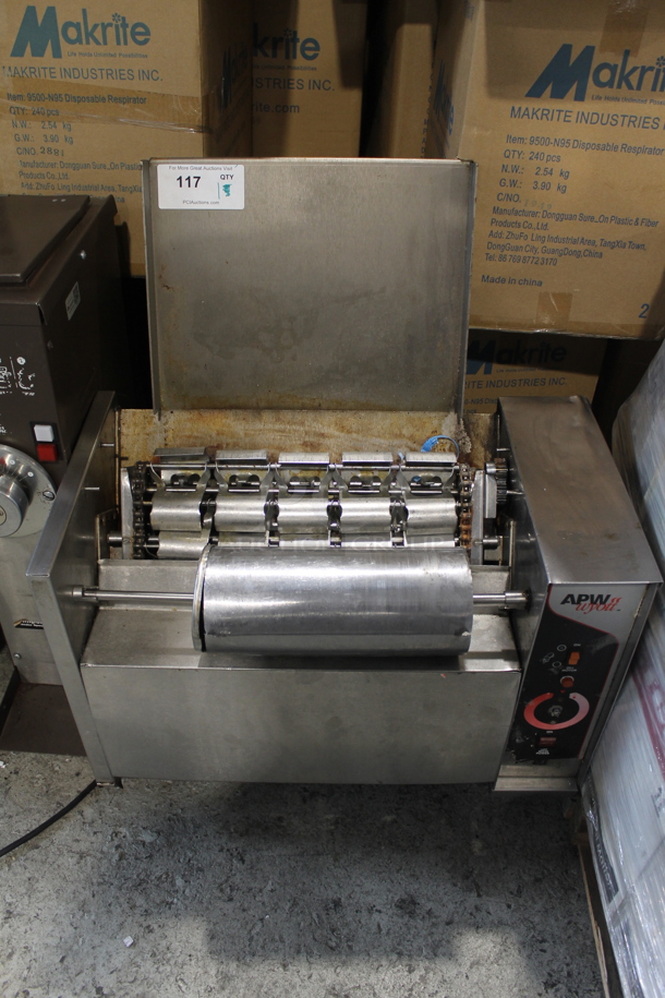 APW Wyott Stainless Steel Commercial Countertop Vertical Bun Grill Toaster. 115 Volts, 1 Phase. - Image 1 of 11