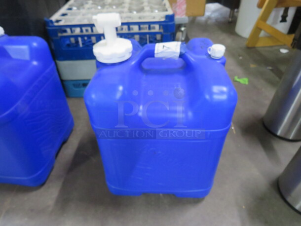 One Reliance Aqua-Tainer 7 Gallon Fresh Water Jug.  - Image 1 of 2