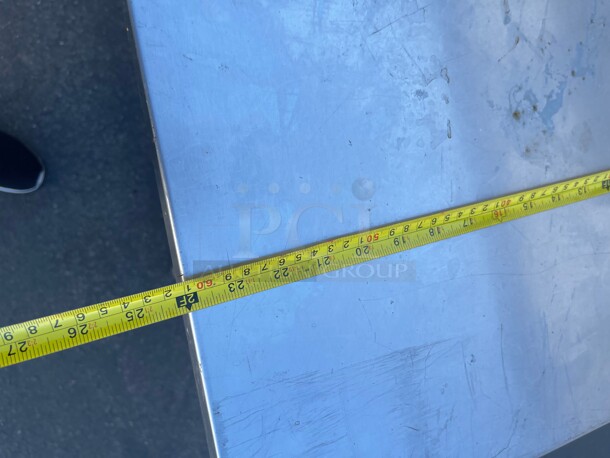 Clean! Commercial 48 inch Stainless Steel Prep Table NSF Great for any Restaurant Preparations Area - Image 6 of 7