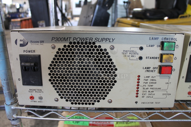 Fusion UV P300MT Metal Countertop Power Supply. 200/208/220/240 Volts, 1 Phase. - Image 2 of 4