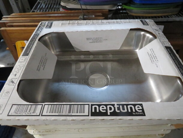 One NEW Stainless Steel NEPTUNE Single Bowl Sink. 
