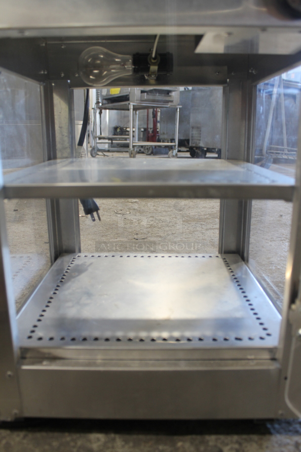 Metal Commercial Countertop Heated Display Case Merchandiser. 115 Volts, 1 Phase. Tested and Working! - Image 3 of 6