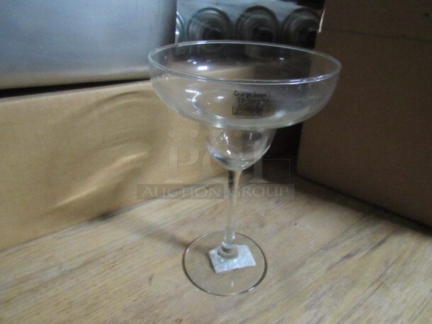 NEW Margarita/Bar Glass With The George Jones WHITE LIGHTNING Logo. 8XBID