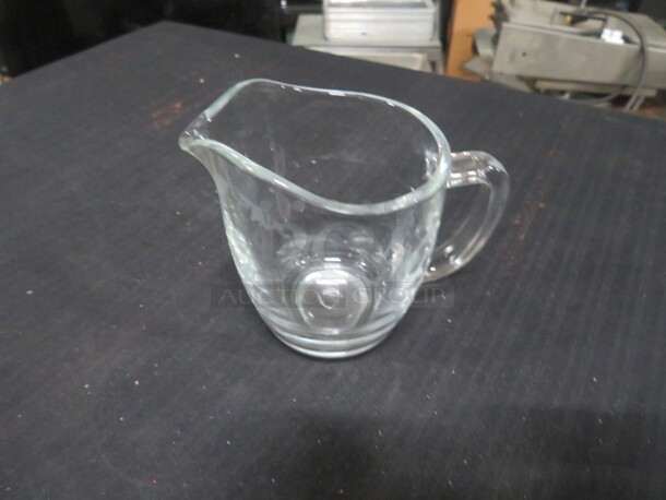 Clear Glass Pourer. 8XBID - Image 1 of 1