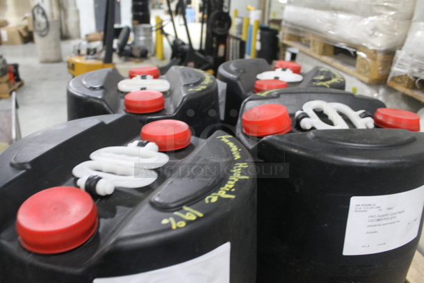 ALL ONE MONEY! PALLET LOT of 4 Ammonium Hydroxide Barrels. BUYER MUST REMOVE. - Image 6 of 6