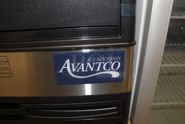BRAND NEW SCRATCH AND DENT! 2023 Avantco 194UCF120A Commercial Stainless Steel Electric Undercounter Ice Maker With 40 LB. Storage Capacity. 115V.  - Image 4 of 10
