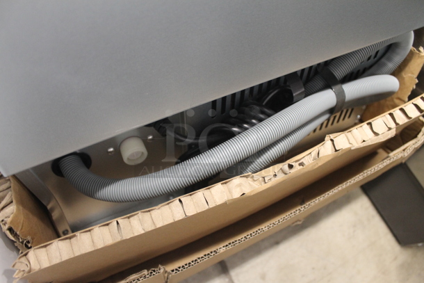 BRAND NEW SCRATCH AND DENT! 2023 Avantco 194UCF120A Commercial Stainless Steel Electric Undercounter Ice Maker With 40 LB. Storage Capacity. 115V.  - Image 7 of 10