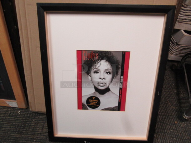 One 17X21.5 Framed Picture Of Gladys Knight
