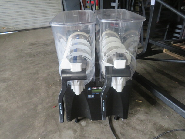 One Bunn Ultra 2 Frozen Drink Machine With Dual Hopper.  Model# ULTRA-2. 120 Volt. $2699.00.  - Image 1 of 5