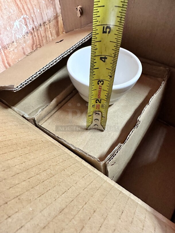 New! World Tableware 840-345-007 Classic Plain Bright White China - Bouillon, 7 oz., 3-7/8 inch Diam. NSF - Image 5 of 5