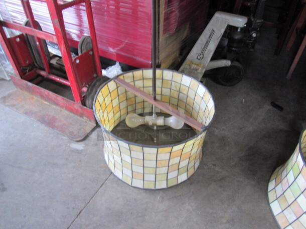 One Beautiful Pendant Light Fixture.  - Image 2 of 2