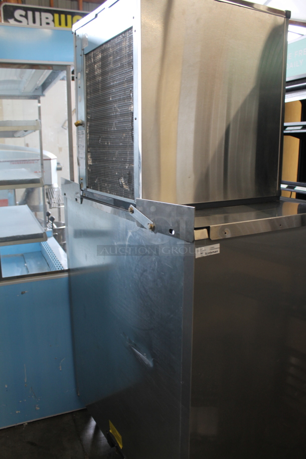 BRAND NEW! 2022 Scotsman FS1522A-32B Stainless Steel Commercial Ice Machine Head on 2021 Scotsman B842S Stainless Steel Commercial Ice Bin. 208-230 Volts, 1 Phase. - Image 9 of 11