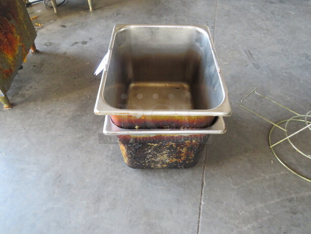 Half Size 8 Inch Deep Fryer Pan. 2XBID - Image 1 of 1