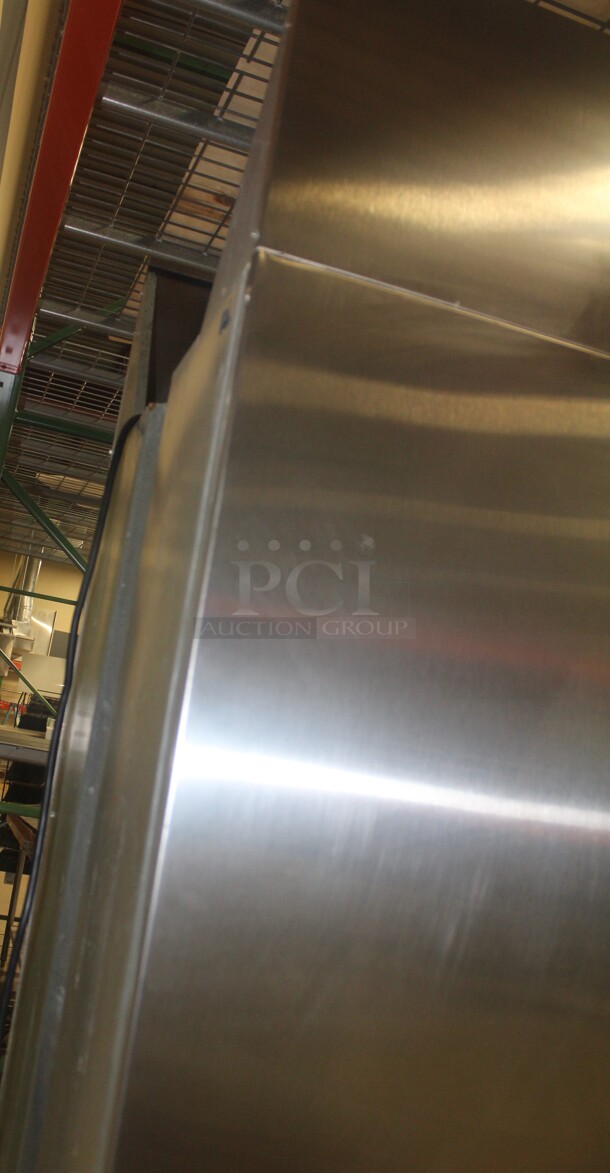 FANTASTIC! Continental Model DL1f-SS-HD Commercial Stainless Steel Half Door Reach In Freezer. 26x34x84. 115V/60Hz. Tested And Working! - Image 6 of 8